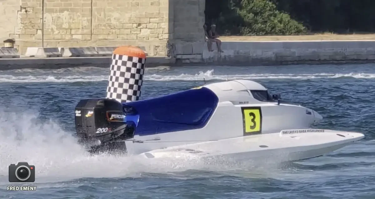 Owen Jelf's number 3 BaBa hull racing