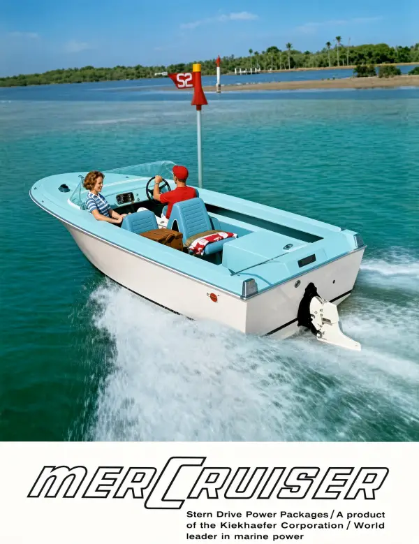 Early MerCruiser sterndrive unit from the mid-1960s