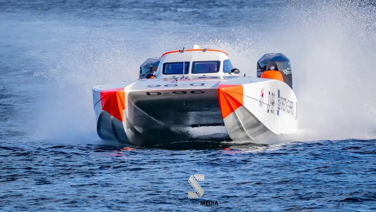D96 Foresti & Suardi, François Pinelli and Saul Bubacco, Class 3D Race 2 winners, Arendal 2026
