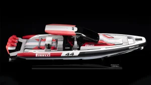 The PIRELLI 44 | Ducati Edition maxi-RIB, developed by Ducati, Pirelli and SACS Marine