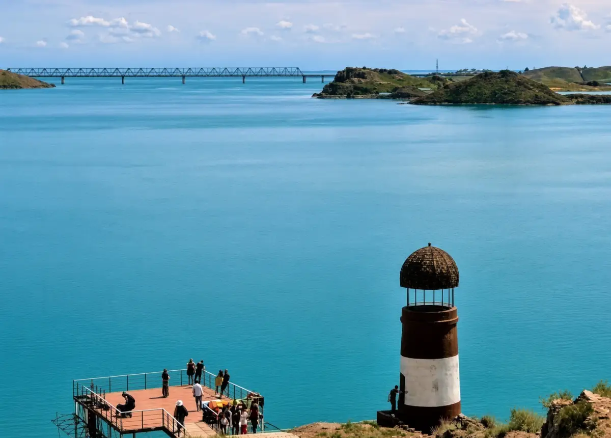 Kapchagay in the Almaty region of Kazakhstan, venue for F1H2O's 2027 Kazakhstan round