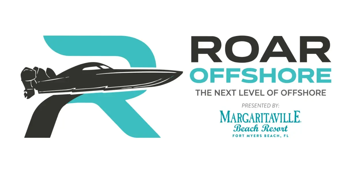 Roar Offshore Fort Myers Beach 2026 logo, presented by Margaritaville Beach Resort