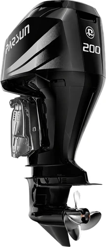 Parsun 200hp V6 outboard in black